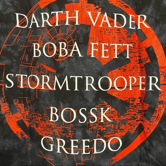 Star Wars Lord Vader Rising Galactic Tour Shirt Large Black Red Empire - Picture 5 of 10